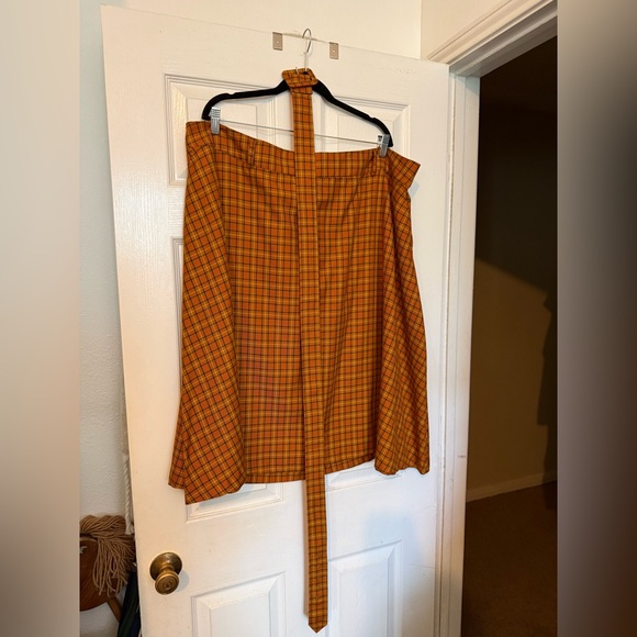 Modcloth Dresses & Skirts - 🤎 Modcloth Plaid Swing Skirt 🤎 Vintage Inspired 🤎 Size 2X🤎